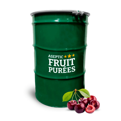 Picture of 440 Lb Dark Sweet Cherry Aseptic Fruit Purée drum