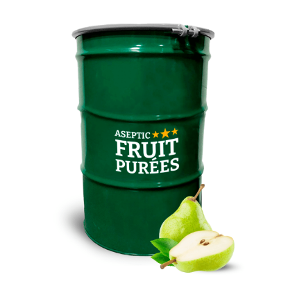 Picture of 485 Lb Pear Aseptic Fruit Purée Drum