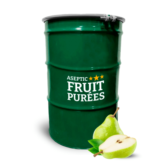 Picture of 485 Lb Pear Aseptic Fruit Purée Drum
