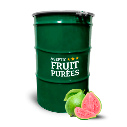 Picture of 485 Lbs Pink Guava Aseptic Fruit Purée Drum