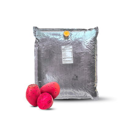 Picture of 44 Lb Red Prickly Pear Aseptic Fruit Purée Bag