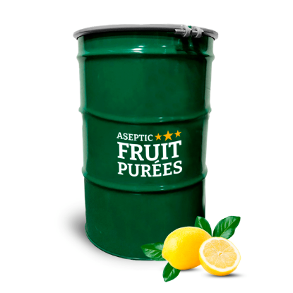 Picture of 485 Lbs Lemon Aseptic Fruit Purée Drum