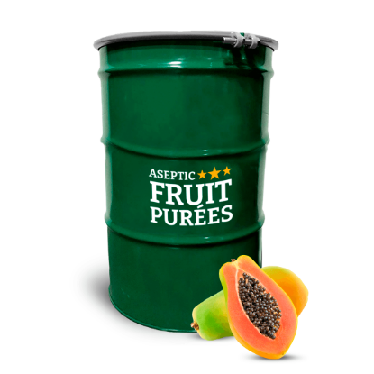 Picture of 440 Lbs Papaya Aseptic Fruit Purée Drum