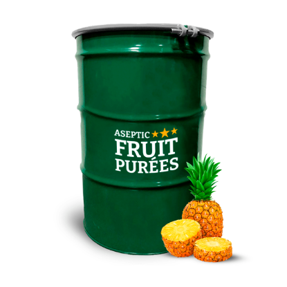 Picture of 485 Lb Pineapple Aseptic Fruit Purée Drum