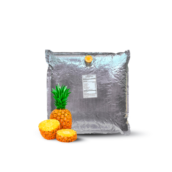 Picture of 4.4 Lb Pineapple Aseptic Fruit Purée Bag Bag of Fruit Purée (4.4Lb)