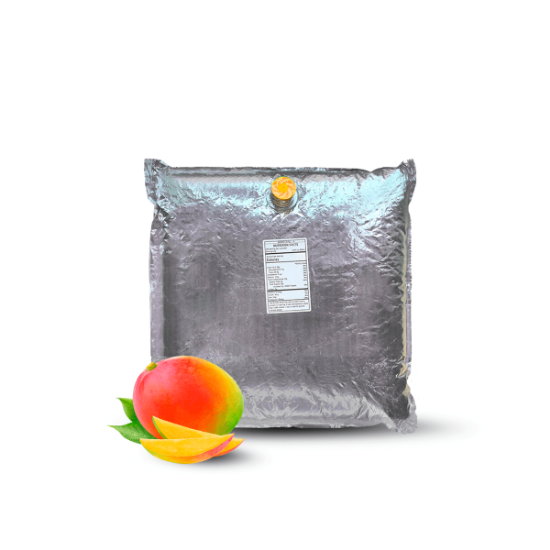 Picture of 4.4 Lb Mango Aseptic Fruit Purée Bag (Magdalena River Variety) Bag of Fruit Purée (4.4Lb)