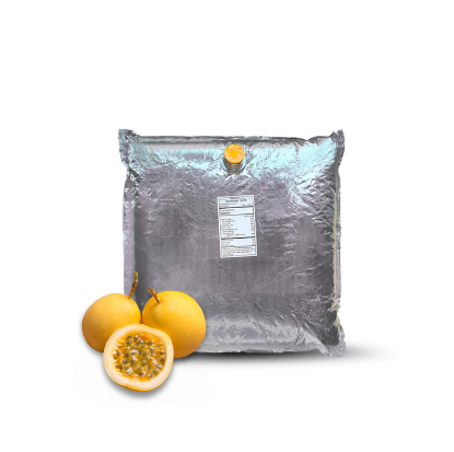 Picture of 4.4 Lb Passion Fruit (Purple) Aseptic Fruit Purée Bag *  Bag of Fruit Purée (4.4Lb)