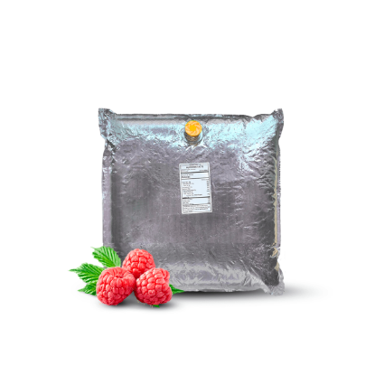 Picture of 4.4 Lb Raspberry Aseptic Fruit Purée Bag Bag of Fruit Purée (4.4Lb)