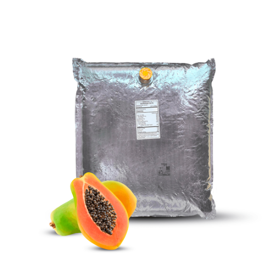 Picture of 44 Lb Papaya Aseptic Fruit Purée Bag
