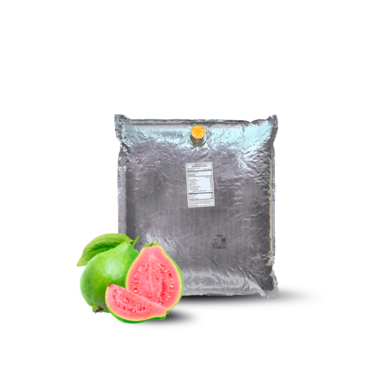 Picture of 11 Lb Pink Guava Aseptic Fruit Purée Bag
