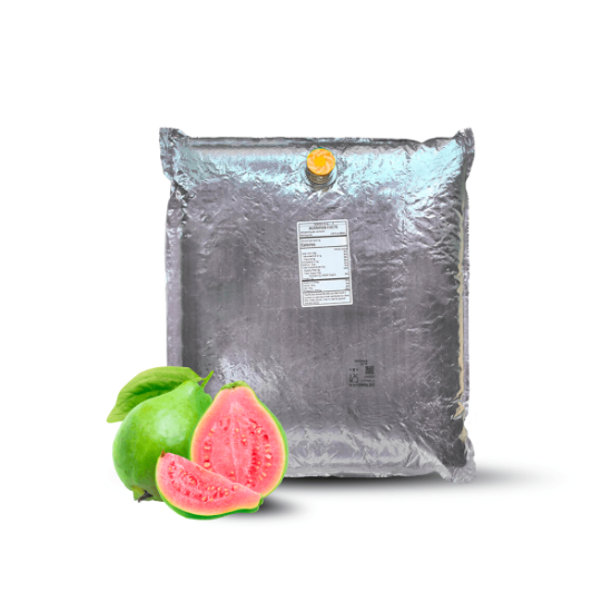 Picture of 40 Lb Pink Guava Aseptic Fruit Purée Bag