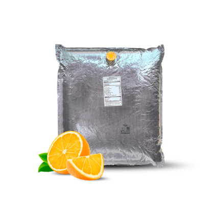 Picture of 44 Lb Orange Aseptic Fruit Purée Bag