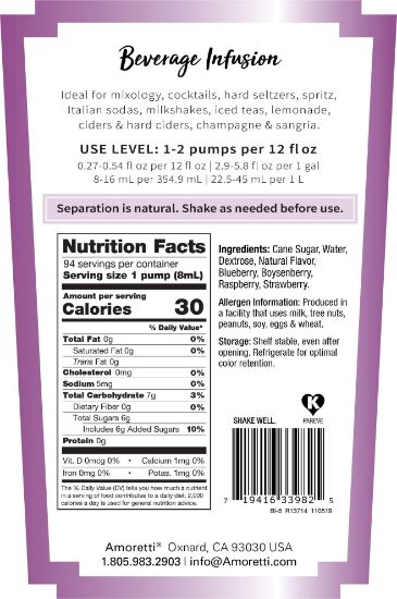 Picture of Wild Berry Beverage Infusion