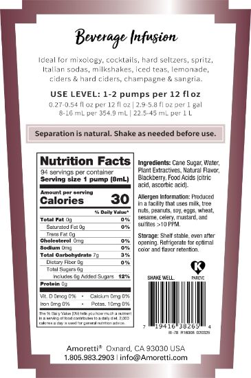 Picture of Blackberry Beverage Infusion