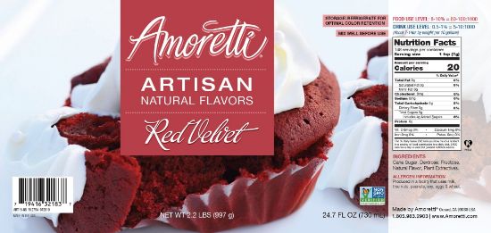 Picture of Natural Red Velvet Artisan Flavor