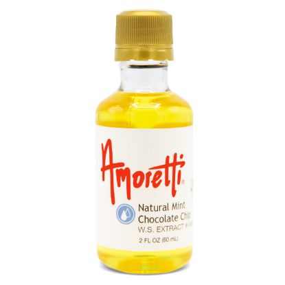 Picture of Natural Mint Chocolate Chip Extract Water Soluble 2 oz