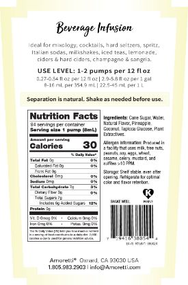 Picture of Pina Colada Beverage Infusion