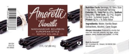 Picture of Vanilla Madagascar Bourbon European Style Extract W.S