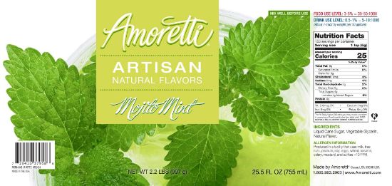Picture of Natural Mojito Mint Artisan Flavor 2.2 lbs