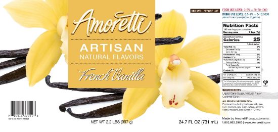 Picture of Natural French Vanilla Artisan Flavor