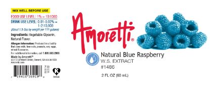 Picture of Natural Blue Raspberry Extract Water Soluble 10 lbs