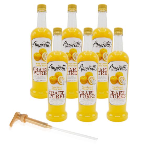 Picture of Yuzu Lemon Craft Puree® 750 mL 6-pack