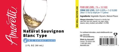 Picture of Natural Sauvignon Blanc Wine Type Extract Water Soluble
