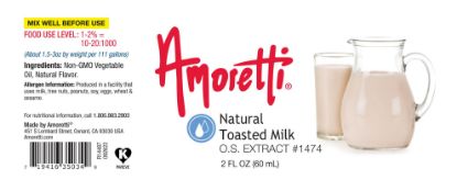 Picture of Natural Toasted Milk Extract Oil Soluble