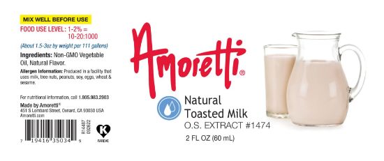 Picture of Natural Toasted Milk Extract Oil Soluble