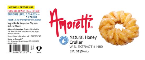 Picture of Natural Honey Cruller Extract Water Soluble
