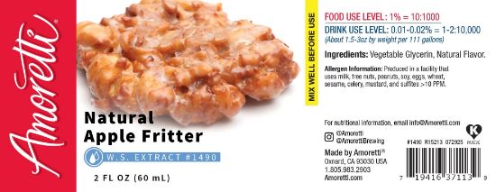 Picture of Natural Apple Fritter Extract Water Soluble