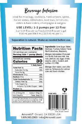 Picture of Blue Raspberry Beverage Infusion