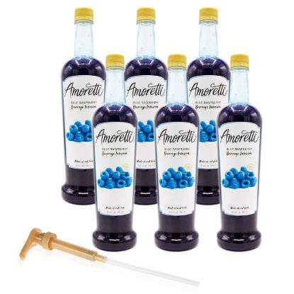 Picture of Blue Raspberry Beverage Infusion 750 mL 6-Pack