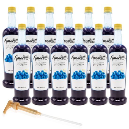 Picture of Blue Raspberry Beverage Infusion 750 mL 12-Pack