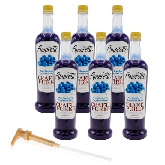 Picture of Blue Raspberry Craft Puree® 750 mL 6-pack