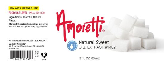 Picture of Natural Sweet Extract Oil Soluble 8 lbs