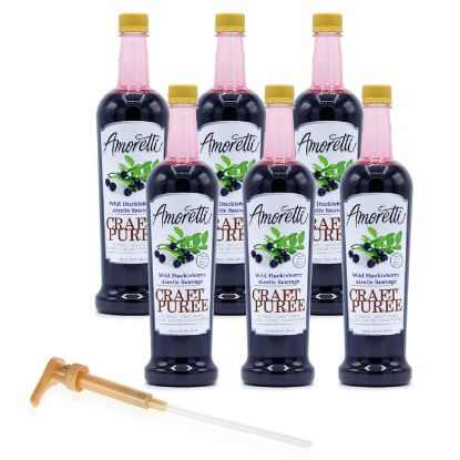 Picture of Wild Huckleberry Craft Puree® 750 mL 6-pack