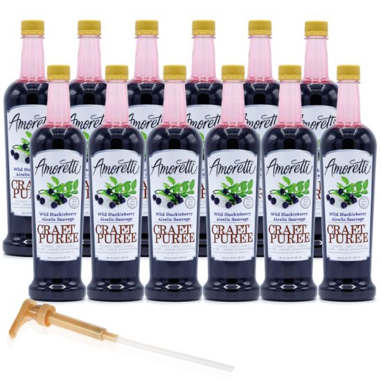 Picture of Wild Huckleberry Craft Puree® 750 mL 12-pack