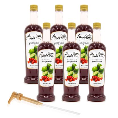 Picture of Raspberry Lime Beverage Infusion 750 mL 6-Pack