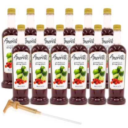 Picture of Raspberry Lime Beverage Infusion 750 mL 12-Pack