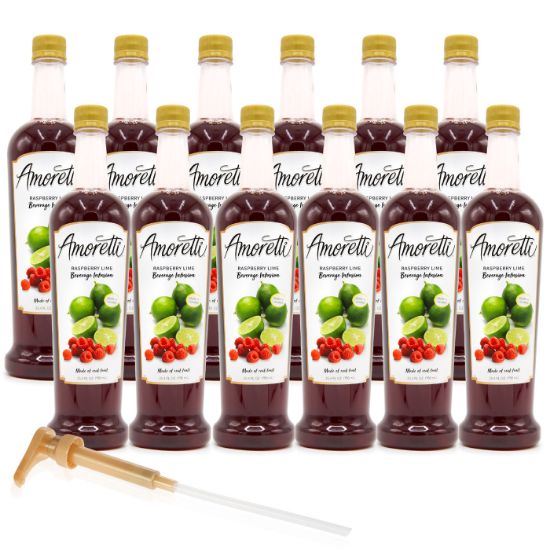 Picture of Raspberry Lime Beverage Infusion 750 mL 12-Pack