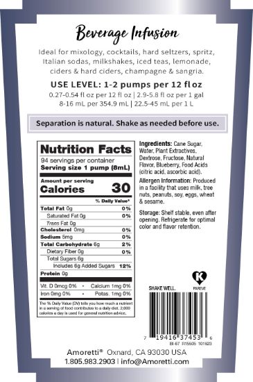 Picture of Wild Huckleberry Beverage Infusion