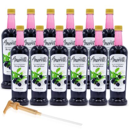 Picture of Wild Huckleberry Beverage Infusion 750 mL 12-Pack