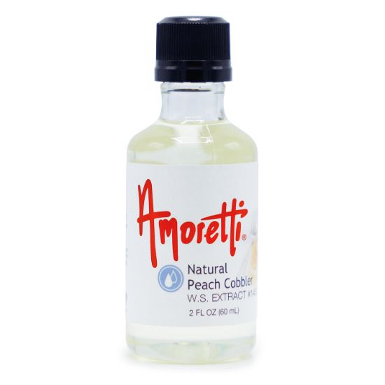 Picture of Natural Peach Cobbler Extract Water Soluble 2 oz