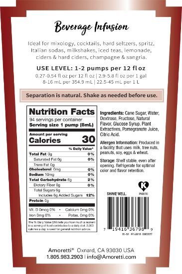 Picture of Pomegranate Grenadine Beverage Infusion