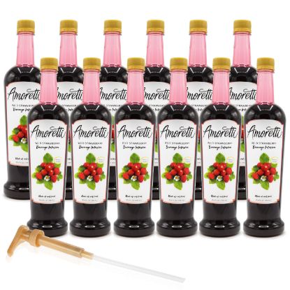 Picture of Wild Strawberry Beverage Infusion 750 mL 12-pack