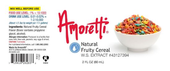 Picture of Natural Fruity Cereal Extract Water Soluble