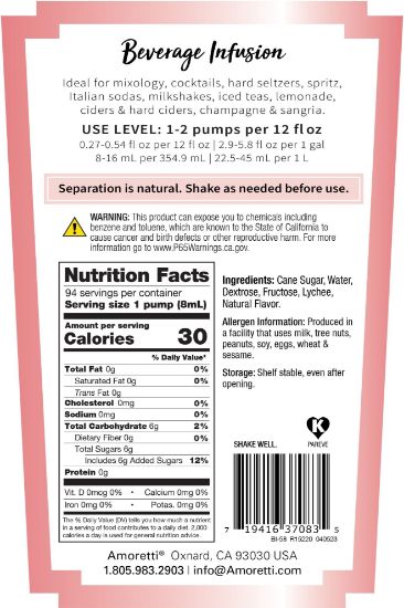 Picture of Lychee Beverage Infusion