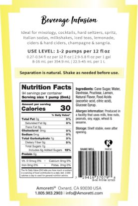 Picture of Limoncello Lavender Beverage Infusion