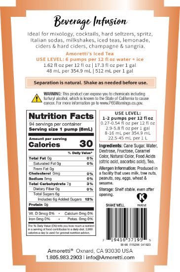 Picture of Iced Tea Beverage Infusion